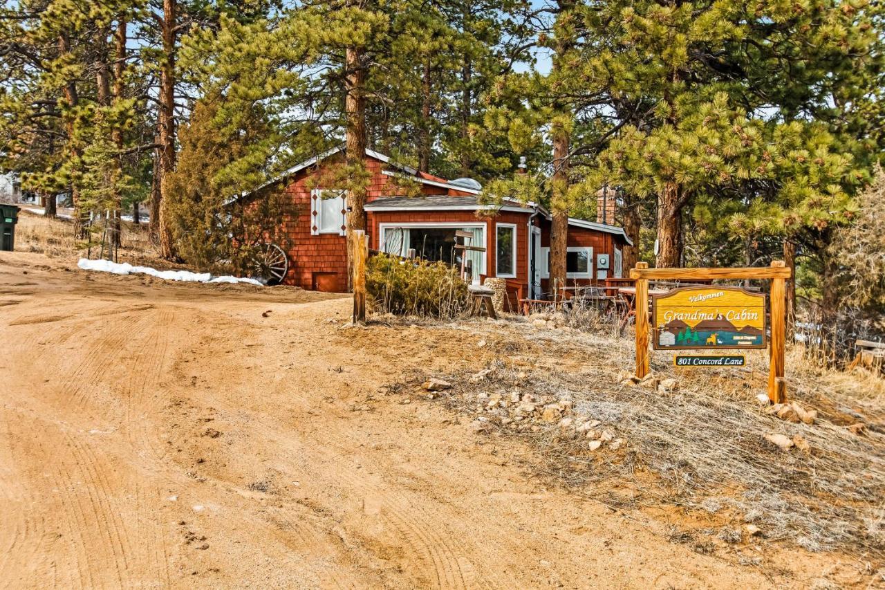 Grandma'S Cabin Estes Park Exterior foto